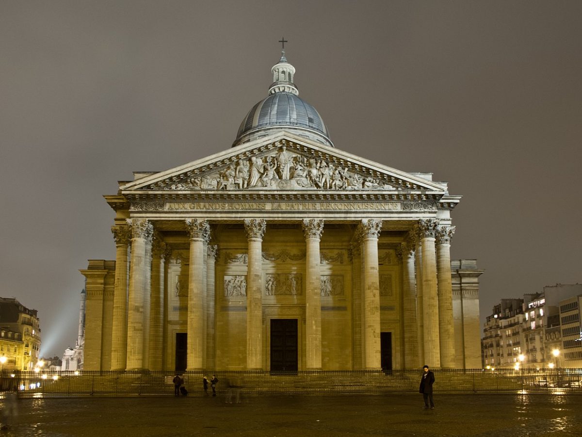 Pantheon, en byggnad som inspirerat