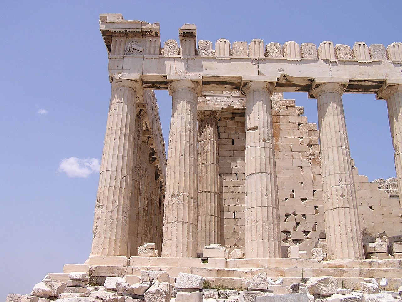 Parthenon, en byggnad med osäker framtid